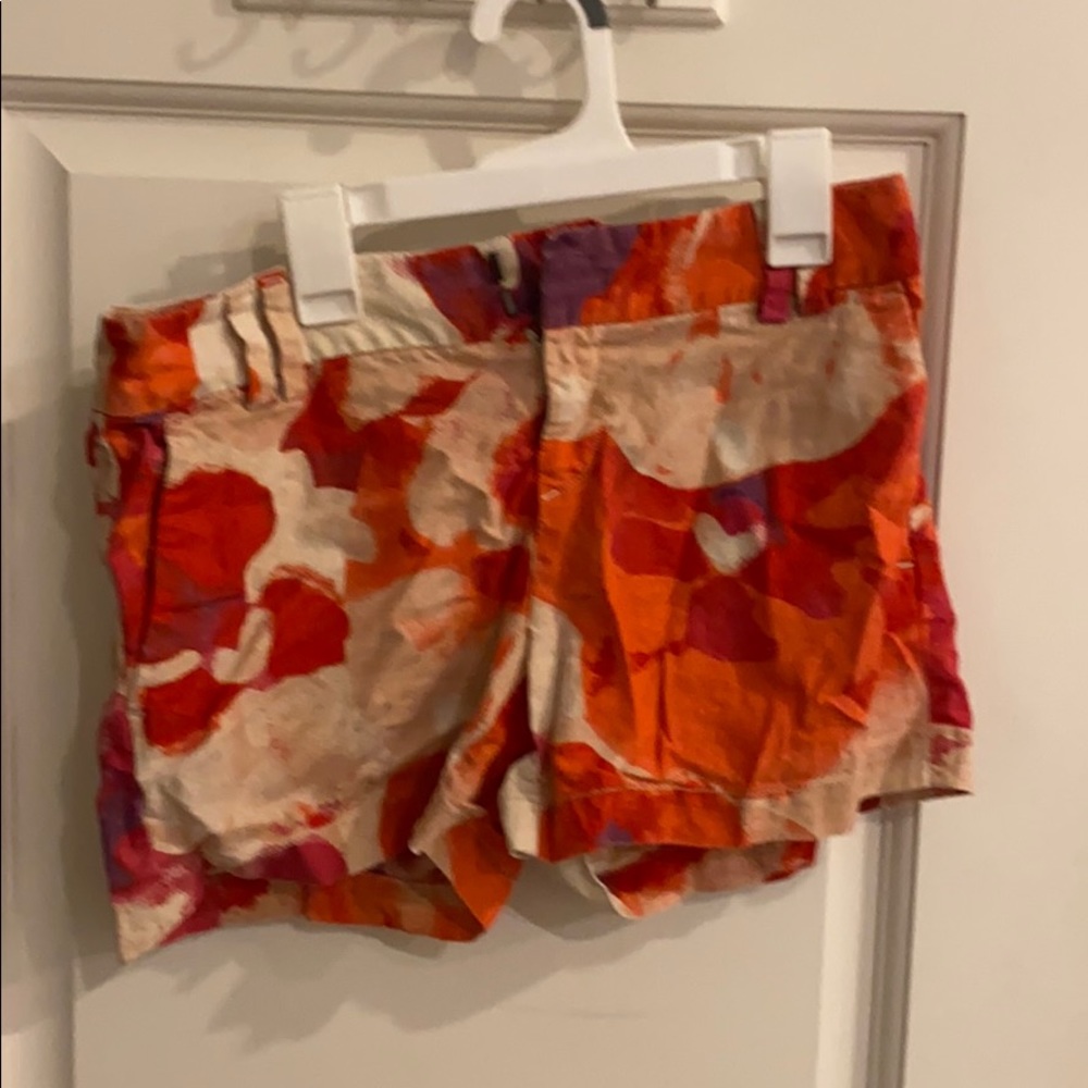 Loft print shorts